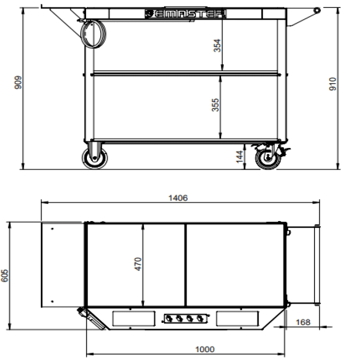 Design robusto para ser sua companheira de trabalho diário