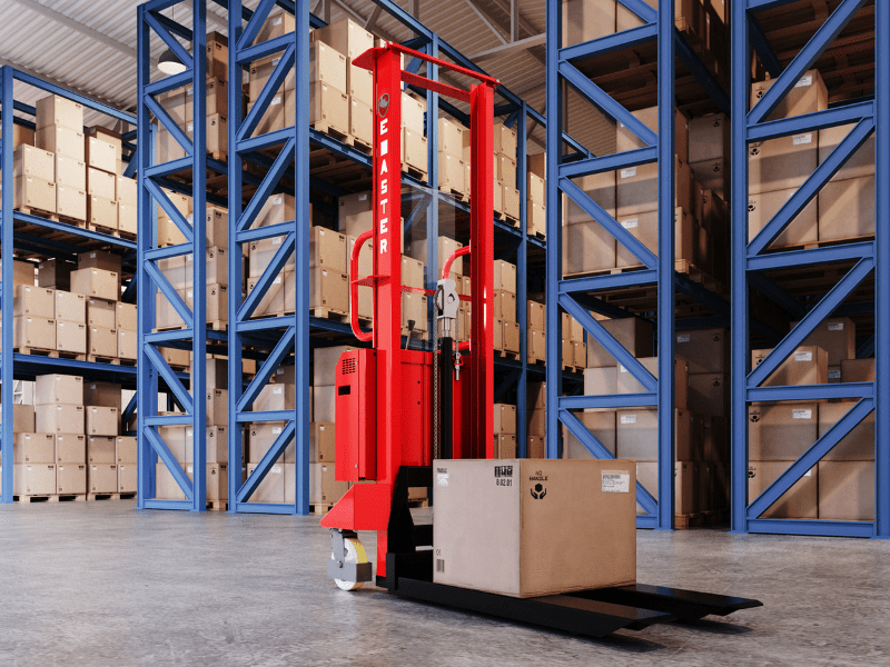 Empilhadeira Emaster Basic Hidráulica Manual 1 Tonelada